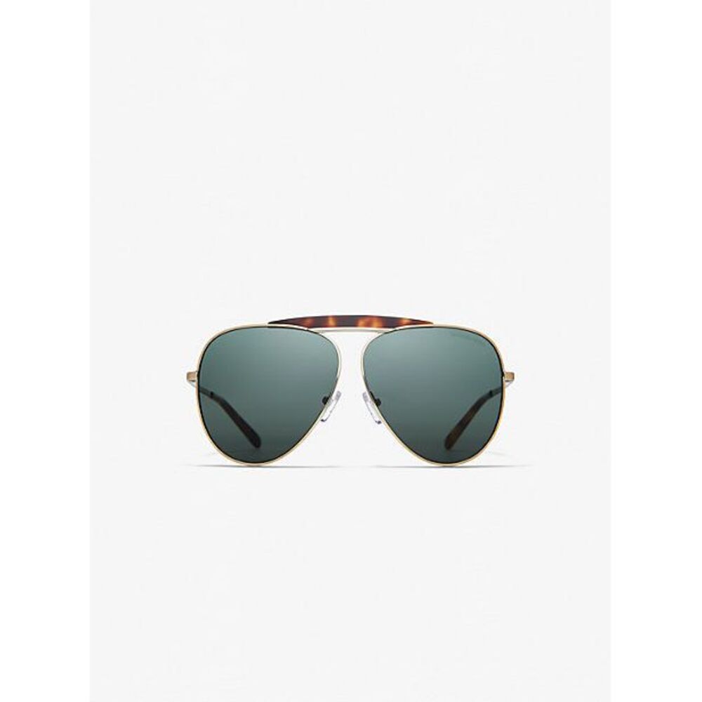 Michael Kors Women Bleecker Sunglasses Gold